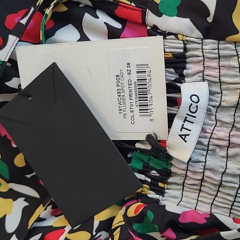 ATTICO Neiman Marcus Multi Mini Dress - Asymmetrical - Picture 7 of 8